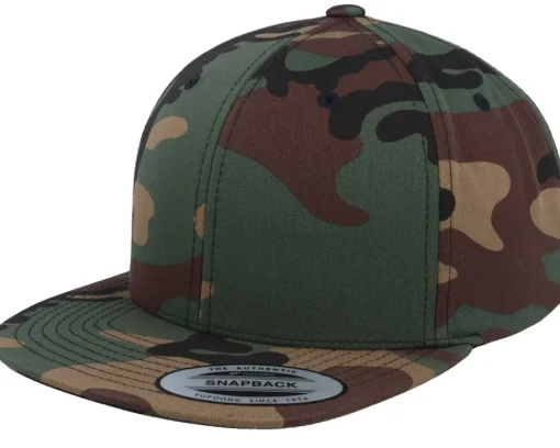 Blanks-Yupoong Kids /Rose Snapback - Black