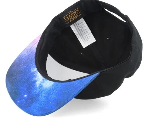 Snapback | Kids-Yupoong Kids /Space Snapback - Black