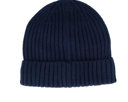 Cuff Beanies-Fila Kids Bokaro Warm Beanie With F-box Black Iris Cuff -