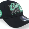 Clearance Outerstuff Kids Boston Celtics Retro Wooly Black Dad Cap -