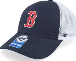 Best 47 Brand Kids Boston Red Sox Branson Mvp Navy/White Trucker -