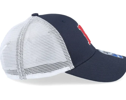Best 47 Brand Kids Boston Red Sox Branson Mvp Navy/White Trucker -