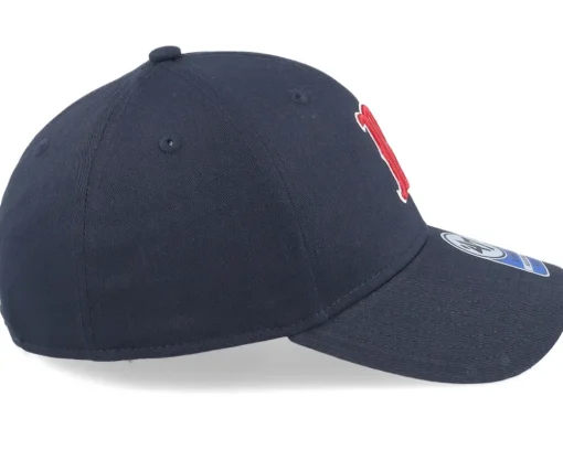 Kids-47 Brand Kids Boston Red Sox Raised Basic Mvp Navy Adjustable -