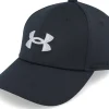 Sale Under Armour Kids Boy's Blitzing Black Flexfit -