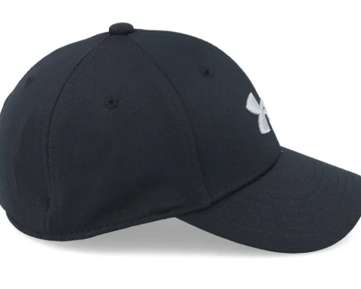 Sale Under Armour Kids Boy's Blitzing Black Flexfit -