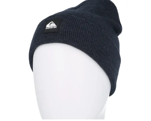 Hot Quiksilver Kids Brigade Youth Beanie Nights Cuff - Blue