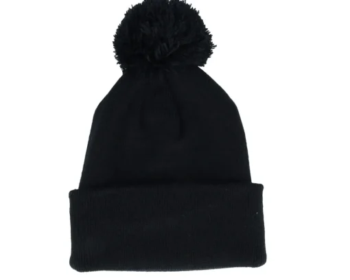 Pom Beanies | Blank Beanies-Beechfield Kids Bright Royal Junior Pom - Blue