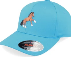 Flexfit | Kids-Kiddo Cap Kids Brown Horse Ocean Blue Flexfit -
