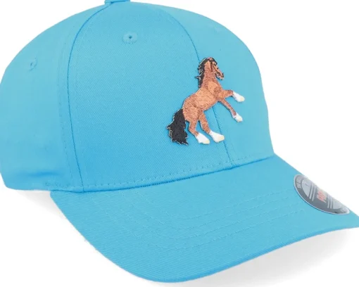 Flexfit | Kids-Kiddo Cap Kids Brown Horse Ocean Blue Flexfit -