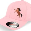 Flexfit-Kiddo Cap Kids Brown Horse Flexfit - Pink