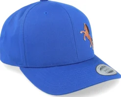 Adjustable | Kids-Kiddo Cap Kids Brown Horse Royal Adjustable - Blue