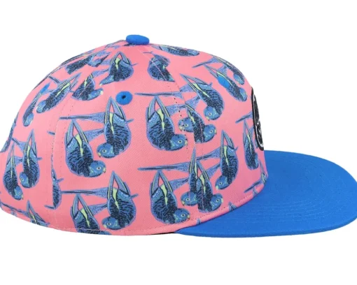 Snapback-Headster Kids Bud The Budgie Peaches Snapback - Pink
