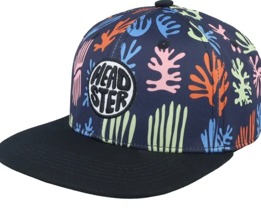 Snapback-Headster Kids Bud The Budgie Peaches Snapback - Pink
