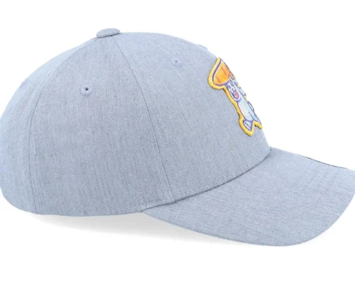 Adjustable | Kids-Kiddo Cap Kids Bunny Carrot Heather Grey Adjustable -