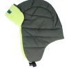 Fashion Headster Kids Cabin Winter Hat Bright Green Trapper -