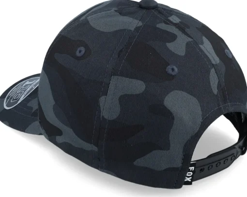 Sale Fox Kids Camo 110 Hat Black Camo Adjustable -