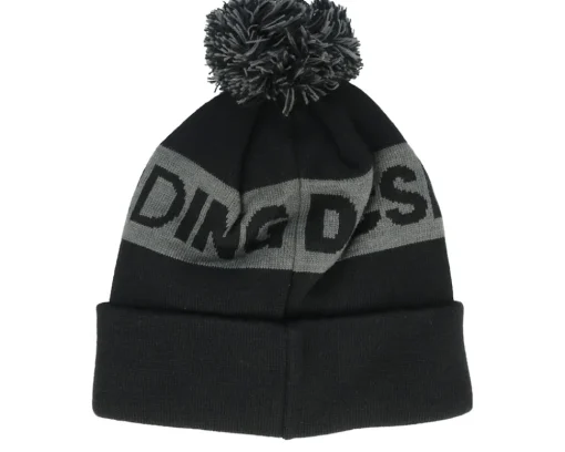 Kids-DC Kids Chester Beanie Black Pom -