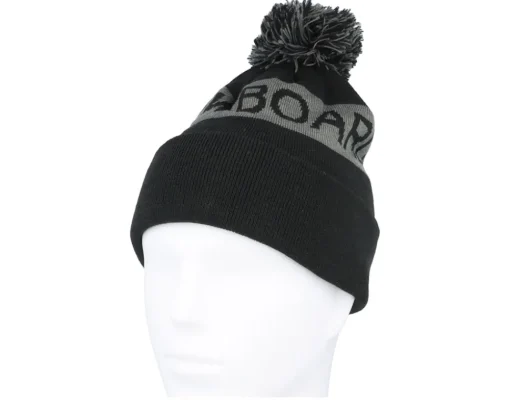 Kids-DC Kids Chester Beanie Black Pom -