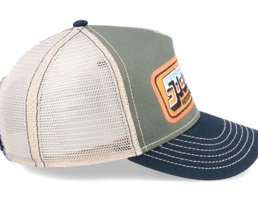 Trucker-Stetson Kids Chrome Olive Trucker -