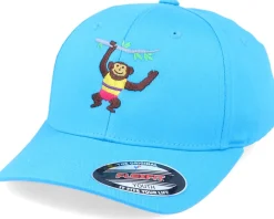 New Kiddo Cap Kids Climbing Monkey Hawaii Ocean Flexfit -