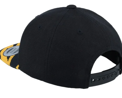 Best Kiddo Cap Kids Cute Baby Tiger Black Snapback -