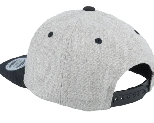 Kids-Kiddo Cap Kids Cute Bear Black/Grey Snapback -