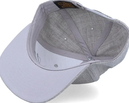 Snapback-Kiddo Cap Kids Cute Eyes Heather Grey Snapback -