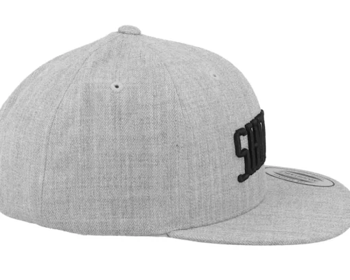 Snapback-Kiddo Cap Kids 3D Sheriff Heather Grey Snapback -