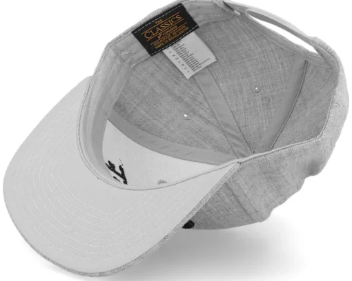 Snapback-Kiddo Cap Kids 3D Sheriff Heather Grey Snapback -