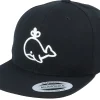 Snapback-Kiddo Cap Kids 3D Whale Black Snapback -