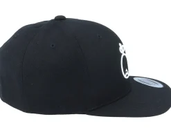 Snapback-Kiddo Cap Kids 3D Whale Black Snapback -