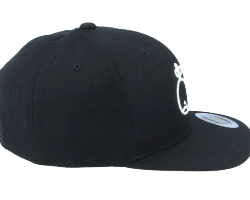Snapback-Kiddo Cap Kids 3D Whale Black Snapback -
