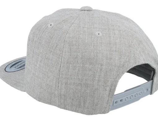 Snapback-Kiddo Cap Kids Dino Gold Patch Heather Grey Snapback -