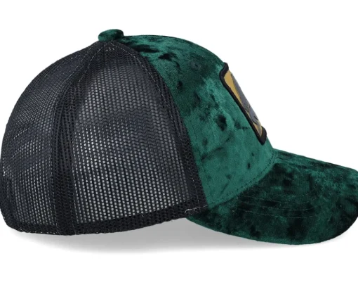 Kids-Calza Pennello Kids Dino Gold Patch Velvet Green/Black Trucker -