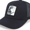 Trucker-Kiddo Cap Kids Dino Silver Patch Black Trucker -