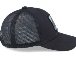 Trucker-Kiddo Cap Kids Dino Silver Patch Black Trucker -