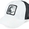 Trucker-Calza Pennello Kids Dino Silver Patch Velvet White/Black Trucker -