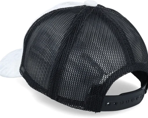 Trucker-Calza Pennello Kids Dino Silver Patch Velvet White/Black Trucker -