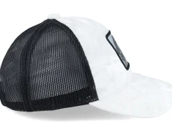 Trucker-Calza Pennello Kids Dino Silver Patch Velvet White/Black Trucker -