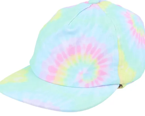 Fashion Headster Kids Dip N' Dive Tie Dye Pink Rosy Cheeks Swim Cap -