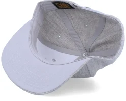 Snapback-Kiddo Cap Kids Disco Snail Heather Grey Snapback -