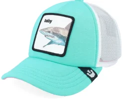 Kids-Goorin Bros. Kids Do Do Doodoo Doodoo Teal A-Frame Trucker -