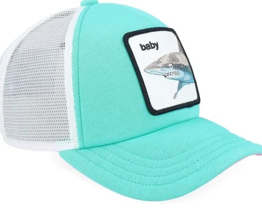 Kids-Goorin Bros. Kids Do Do Doodoo Doodoo Teal A-Frame Trucker -