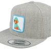 Best Kiddo Cap Kids Dog With Dino Costume Heather Grey Snapback -