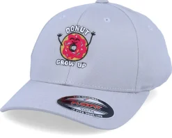 Clearance Kiddo Cap Kids Donut Grow Up Silver Flexfit -