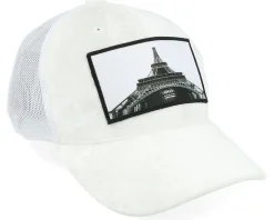 Best Calza Pennello Kids Eiffel Tower Velvet Trucker - White