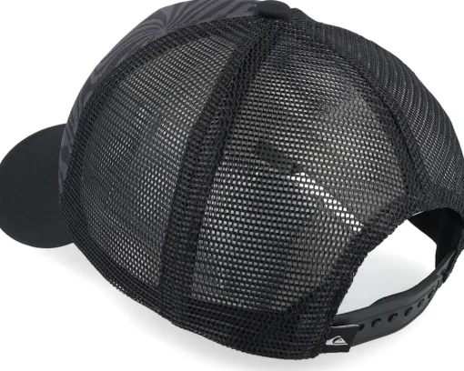 Kids-Quiksilver Kids Emu Coop Jet Black Trucker -