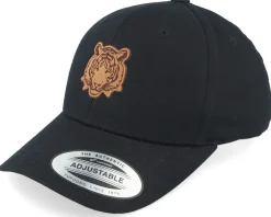 Sale Kiddo Cap Kids Engraved Tiger Black Adjustable -
