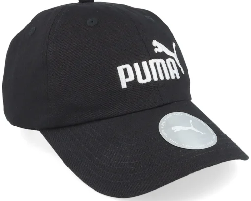 Kids-Puma Kids Essential Cap Jr Black Dad Cap -