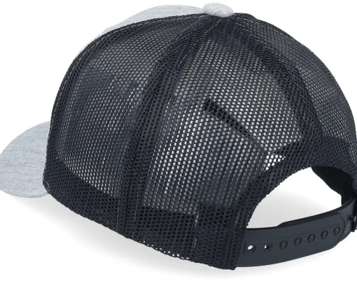 Trucker | Kids-Kiddo Cap Kids Excavator Patch Heather /Black Trucker - Grey